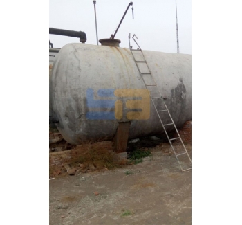 Liquid alkali tank area